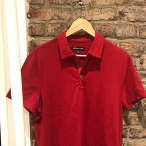 Men’s Red Polo T-Shirt